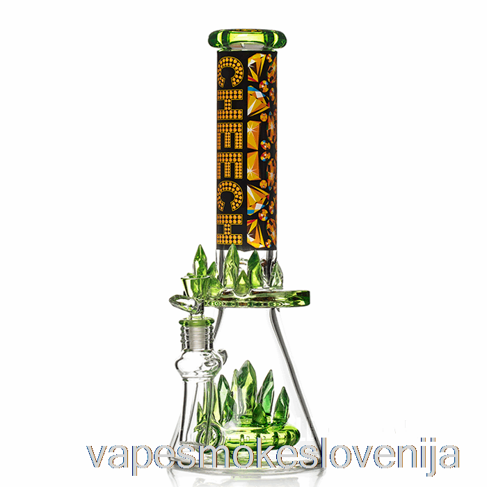 Vape Za Enkratno Uporabo Cheech Steklo Samo Vedite, Da Sijemo Bling Bling Bong Zeleno